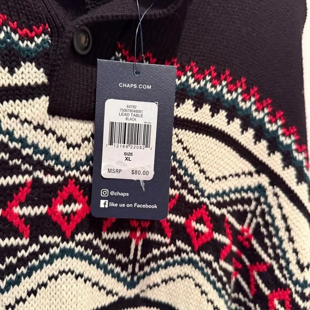 Chaps Men's multi Jumper XL
